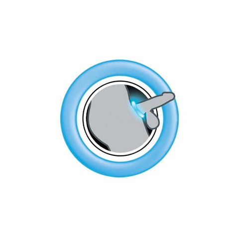 ENHANCER Glow Silicone Cock Ring Set - Customizable Fit for Intense Experiences - Stretchy Cock Rings
