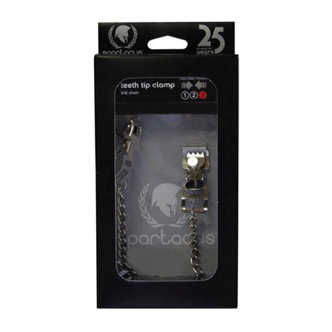 Spartacus Extremeline Toothy Metal Nipple Clamps - Nipple and Clit Clamps