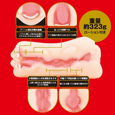 Bliss-Inducing JAPANESE REAL HOLE - Blow Anzai Rara 2-Way Onahole - Masturbators and Strokers