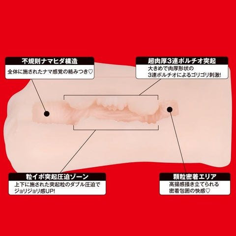 Minami Kojima Textured Intimate Stroker - Masturbators and Strokers