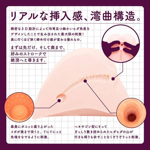Kurouto Intimate Pleasure - Momochi Skin Flatbed Masturbator - Masturbators and Strokers