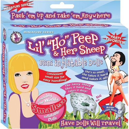 LIL' HO PEEP and Her Sheep - Discreet Inflatable Dolls for Parties - Love Dolls