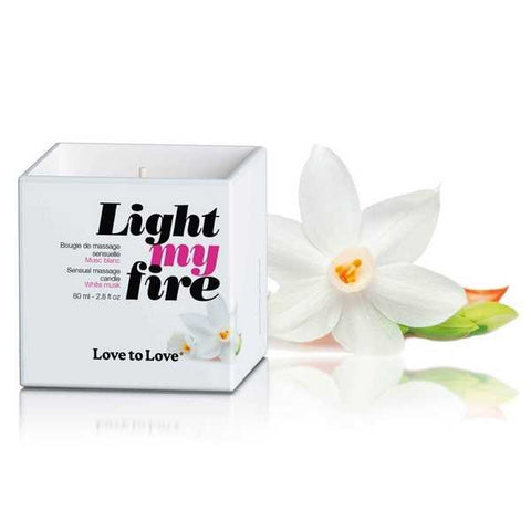Love To Love Light My Fire Sensual Massage Candles - Bath and Intimate Fragrances