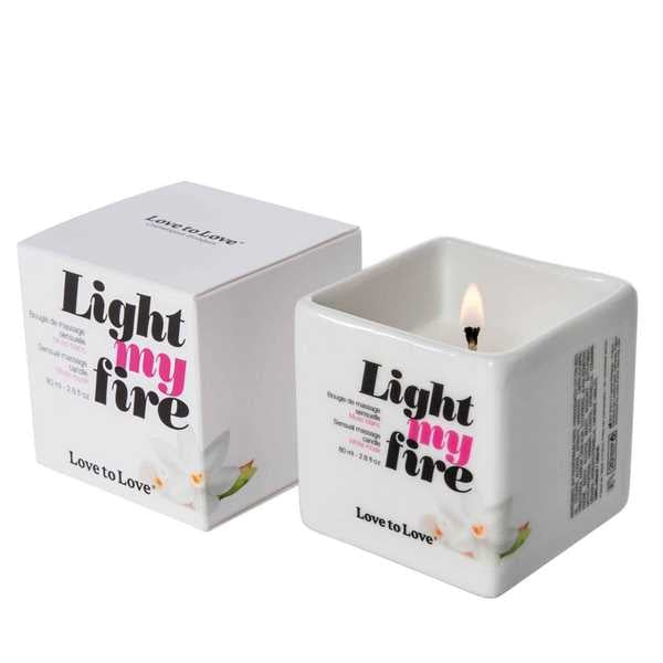 Love To Love Light My Fire Sensual Massage Candles - - Bath and Intimate Fragrances