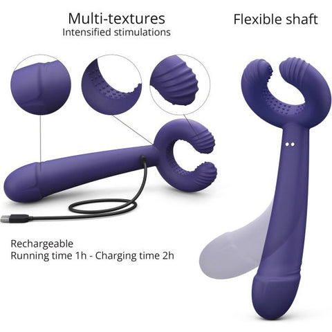 LOVE TO LOVE Please Me - Multifunctional Vibrating Pleasure Ring - Sex Toys For Couples