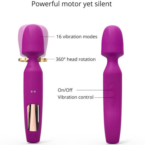 LOVE TO LOVE R-Evolution - Powerful 3-in-1 Vibrating Wand for Unparalleled Bliss - Body Wands