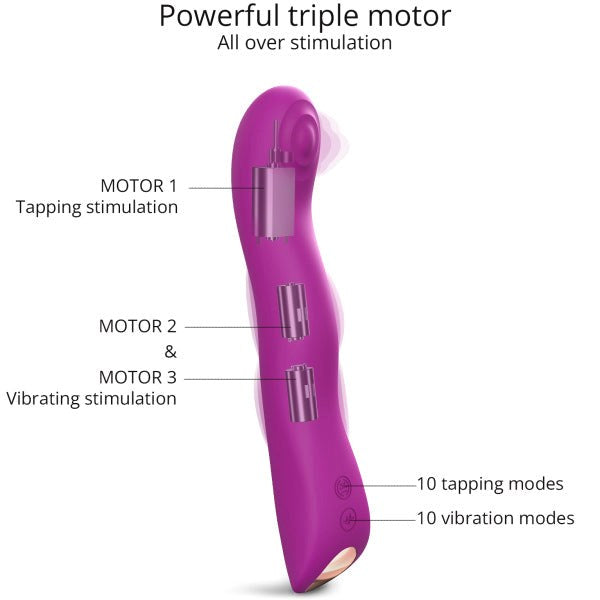 LOVE TO LOVE Swap Stimulator - Unleash Motorized Bliss - - G-Spot Vibrators