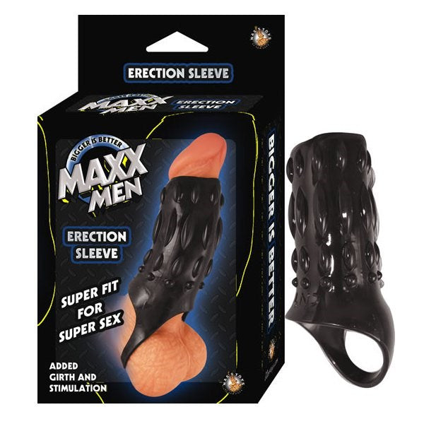 MAXX MEN Pleasure Enhancing Erection Sleeve - Pumps, Extenders and Sleeves