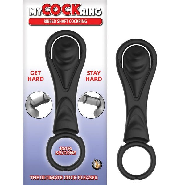 Nasstoys Silky Smooth Ribbed Shaft Cockring - Performance Enhancer - - Stretchy Cock Rings