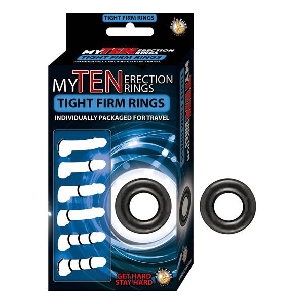 Durable, Waterproof Erection Rings - Enhance Performance - Stretchy Cock Rings