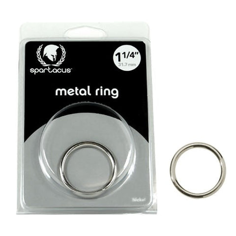 Available in three size options for a tailored fit - Steel Cock Rings