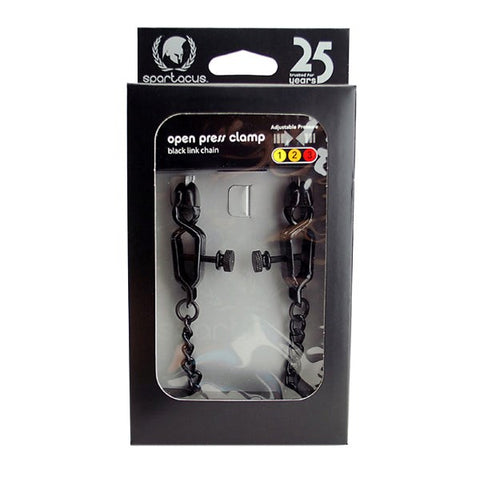 Spartacus Adjustable Pleasure Tit Clamps - Customizable Pressure - Nipple and Clit Clamps