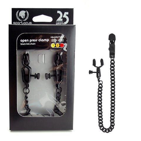 Spartacus Adjustable Pleasure Tit Clamps - Customizable Pressure - Nipple and Clit Clamps