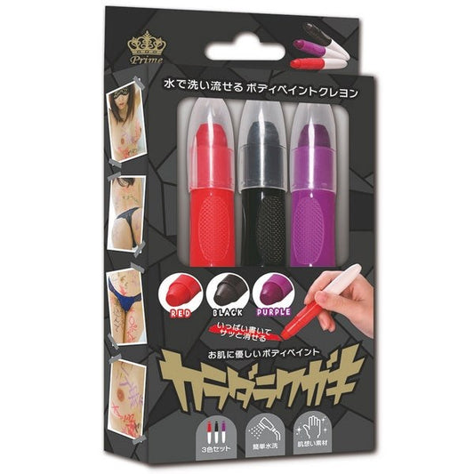 PRIME Sensual Body Painting Pens - Vibrant Colors for Intimate Exploration - Party Gifts and Novelties