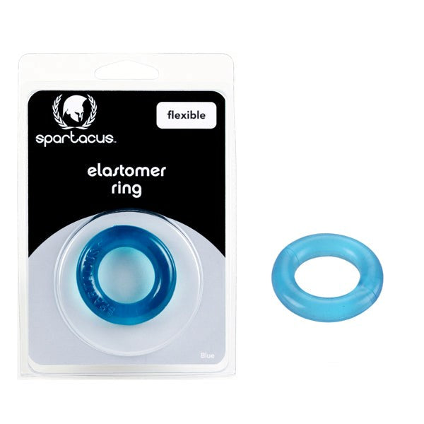 Spartacus Elastomer Comfort Enhancer - Vibrant Blue - Stretchy Cock Rings