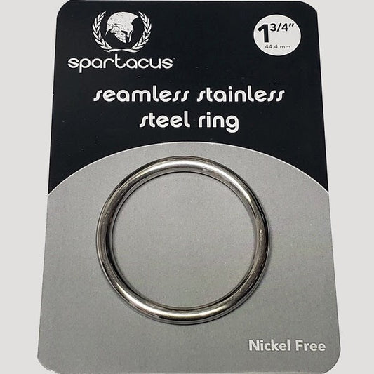 Spartacus Enterprises - Premium Stainless Steel Pleasure Ring - Steel Cock Rings