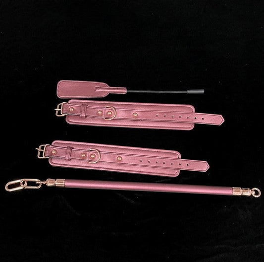 SPARTACUS Premium Bondage Essentials Kit - Cuffs and Restraints