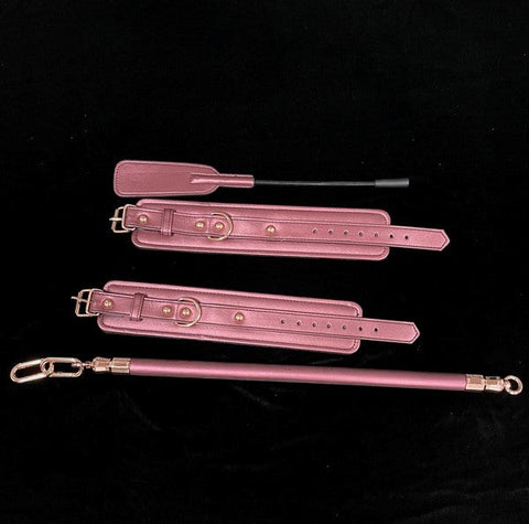SPARTACUS Premium Bondage Essentials Kit - Cuffs and Restraints