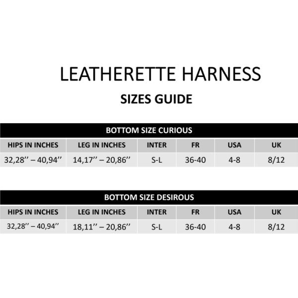 Strap-On-Me Adjustable Leatherette Harness - Explore Your Desires - Strap On Sextoys