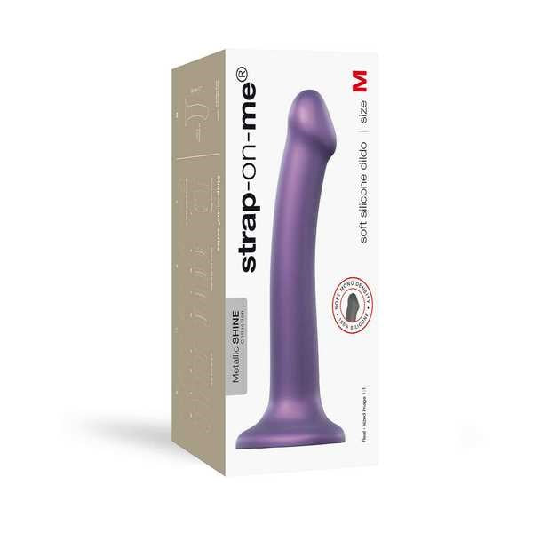 STRAP-ON-ME Mono Density Dildo Metallic Shine - Medium - Non-Realistic Dildos