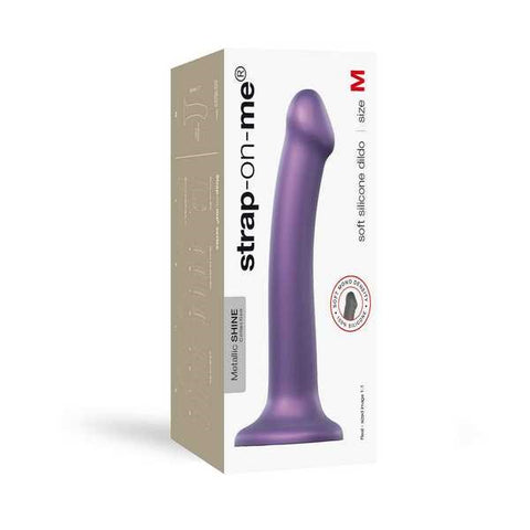 STRAP-ON-ME Mono Density Dildo Metallic Shine - Medium - Non-Realistic Dildos