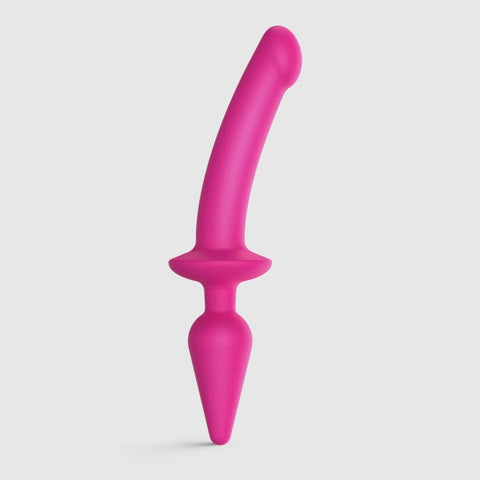 STRAP-ON-ME Switch Plug-In Semi-Realistic Fuchsia - Anal Dildos