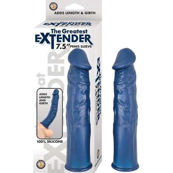 Nasstoys Silicone Penis Enlargement Sleeve - 7.5 Inches - - Pumps, Extenders and Sleeves