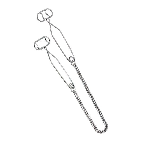 Spartacus Enterprises Tong Style Nipple Torture Ultra Endurance Clamps - Nipple and Clit Clamps