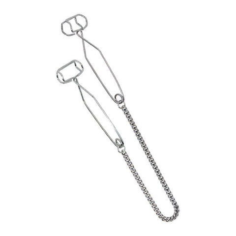 Spartacus Enterprises Tong Style Nipple Torture Ultra Endurance Clamps - Nipple and Clit Clamps