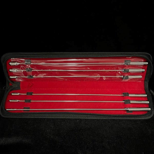 Spartacus Enterprises - Smooth Stainless Steel Urethral Sounds Kit - - Urethral Sounds