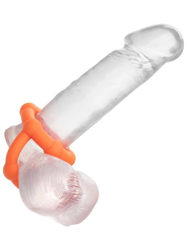 Alpha Liquid Silicone All Star Scrotum Support Ring - - Stretchy Cock Rings