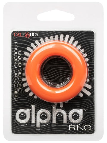 Alpha Liquid Silicone Prolong Large Mens Penis Ring - Stretchy Cock Rings