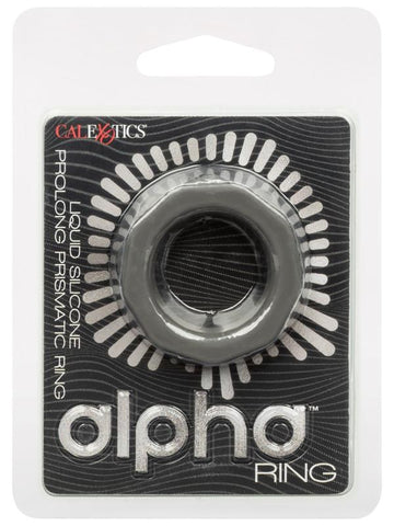 Alpha Liquid Silicone Prolong Prismatic Cock Ring - Stretchy Cock Rings
