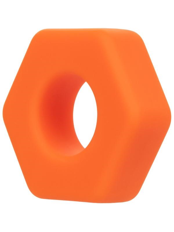 Alpha Liquid Silicone Prolong Sexagon Comfortable Cock Ring - - Stretchy Cock Rings