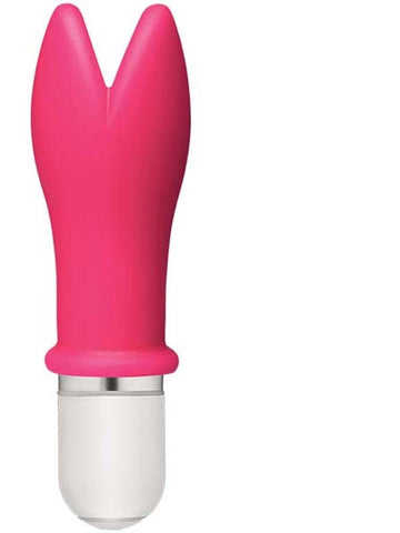 American Pop Whaam Double-Peaked Silicone Sleeve with Vibrator - G-Spot Vibrators