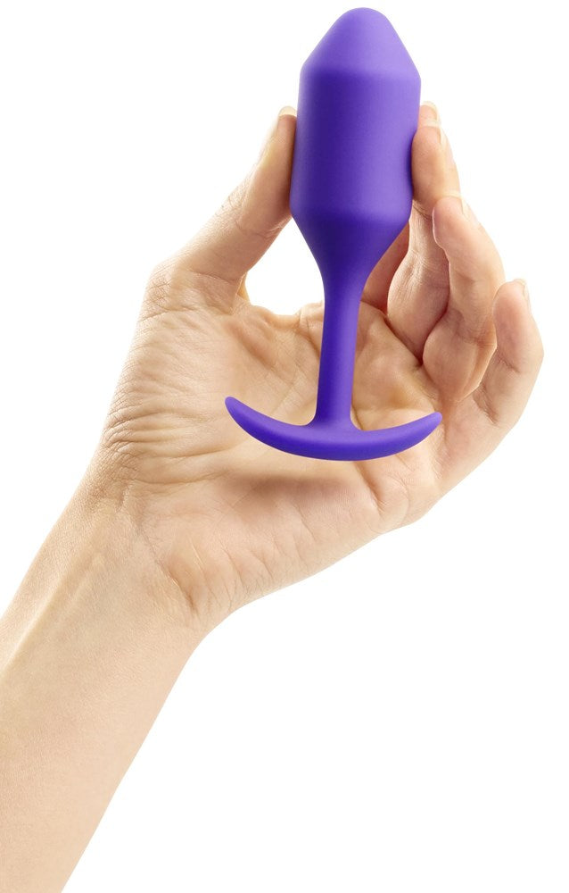 b-Vibe Snug Plug 2 Silicone Anal Plug - - Butt Plugs