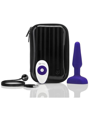 b-Vibe Trio Premium Vibrating Butt Plug - Butt Plugs