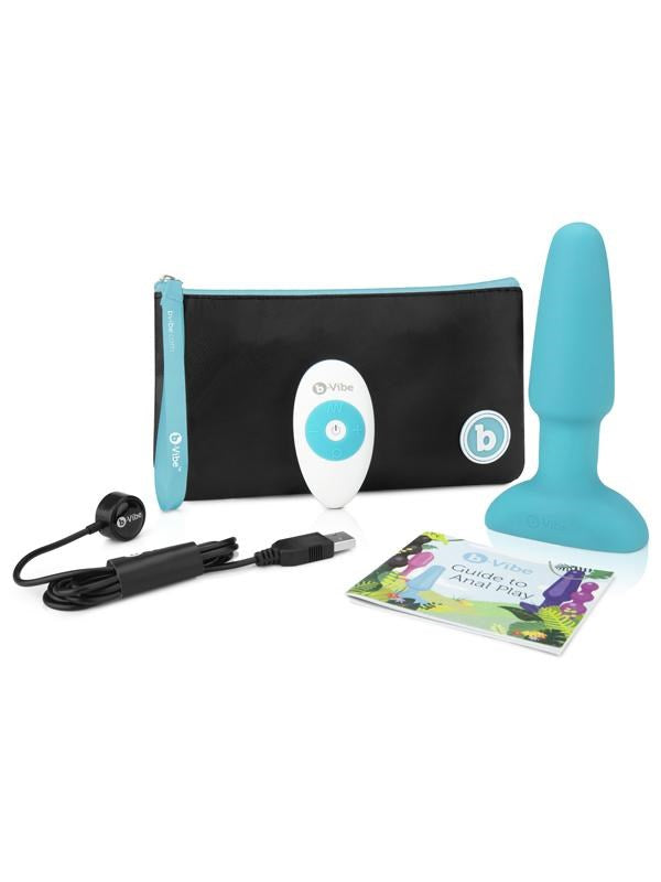 b-Vibe USB Rechargeable Rimming 2 Butt Plug - - Butt Plugs