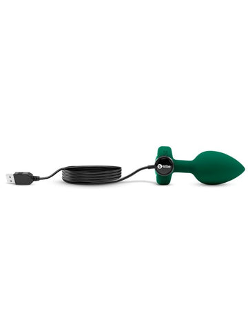 b-Vibe Vibrating Jewels Remote Control Anal Plug M/L - Butt Plugs