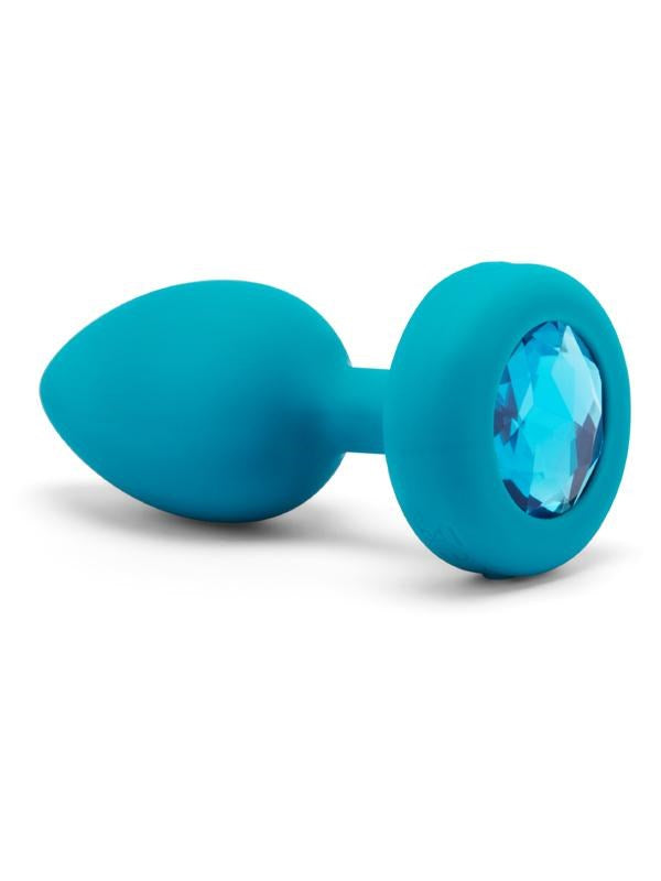 b-Vibe Vibrating Jewels Remote Control Butt Plug S/M - - Butt Plugs