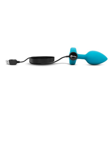 b-Vibe Vibrating Jewels Remote Control Butt Plug S/M - Butt Plugs