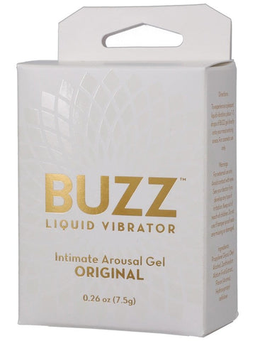 Doc Johnson Buzz Original Liquid Vibrator Clitoral Gel - Water Based Lubes