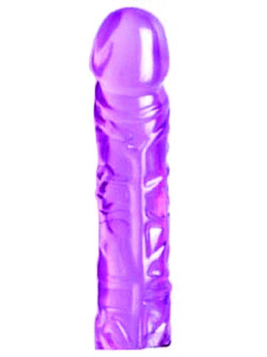 Doc Johnson 8 Inch Crystal Jellies Classic Realistic Dong - Realistic Dildos