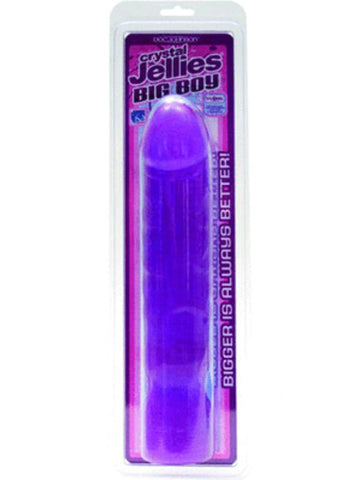 Doc Johnsons Crystal Jellies Big Boy 12 Inch Realistic Dildo - Realistic Dildos