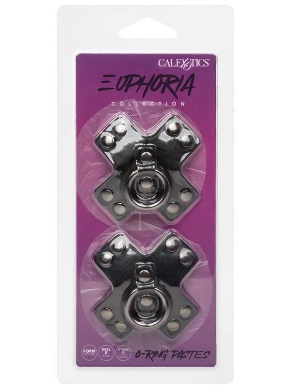 Euphoria Collection O-Ring Reusable Nipple Pasties - - Breast and Nipple Toys