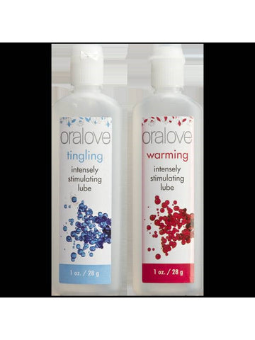 Doc Johnson Oralove Dynamic Duo Lickable Lubricant - Water Based Lubes