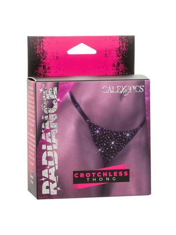 Radiance Adjustable & Sexy Fit Crotchless Thong - G-Strings, Panties and Shorts