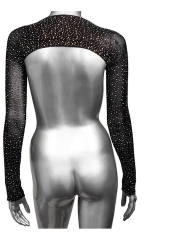 Radiance Shoulder Shrug with Full Length Sleeves - Wigs and Gloves