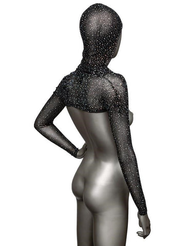 Radiance Stylish & Versatile Hooded Shoulder Shrug - Wigs and Gloves