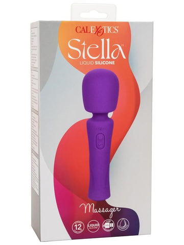 Stella Liquid Silicone 12 Functions Body Wand Massager - Body Wands
